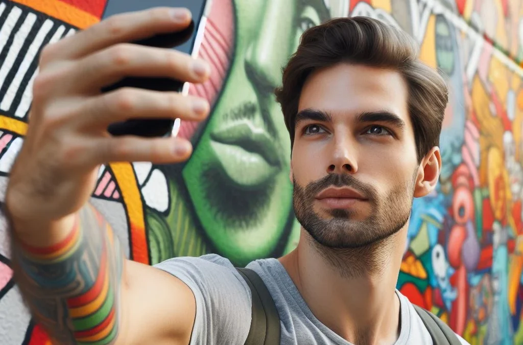 nariz se ve diferente en los 'selfies'